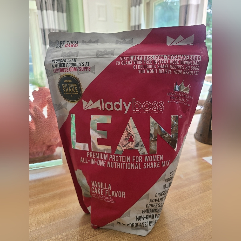 Lady Boss Lean Vanilla Cake